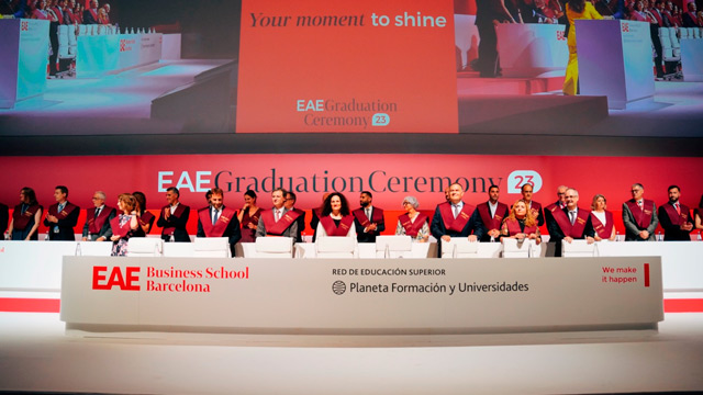 Ceremonia Graduacin EAE Business School Barcelona 2023