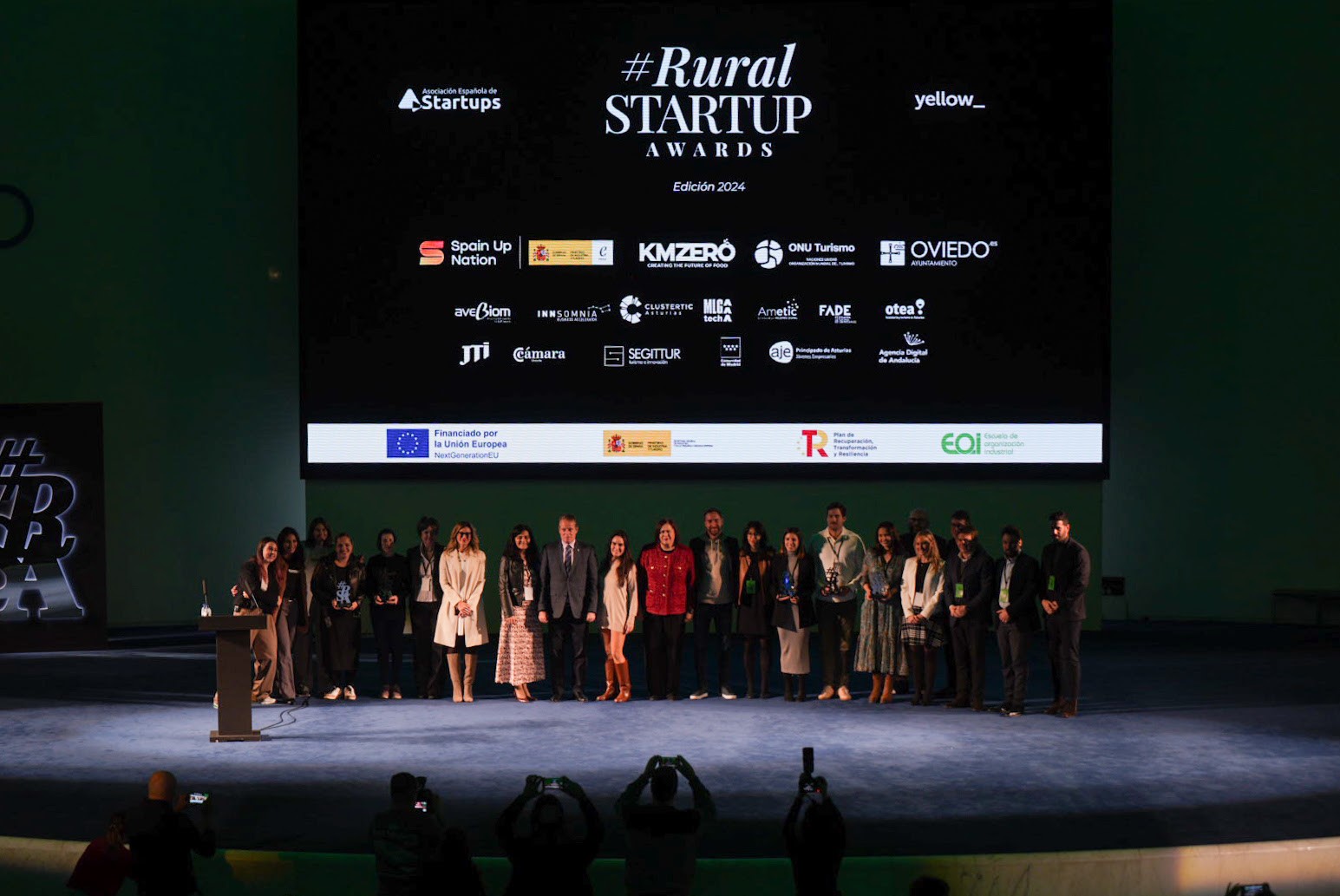 Ganadores edicin 2024 Rural Startup Awards