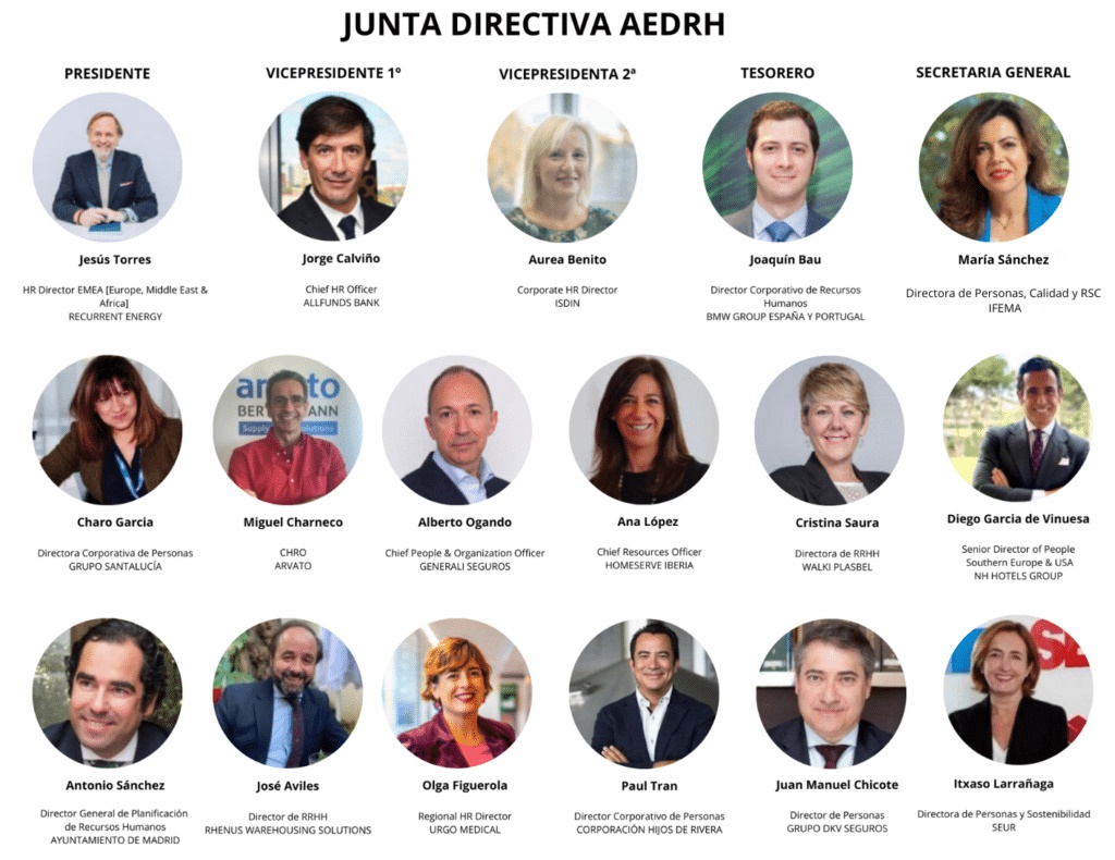 Nueva Junta Directiva AEDRH 2024