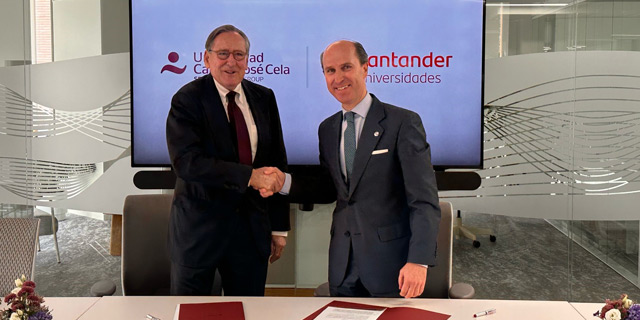 Universidad Camilo Jos Cela y Banco Santander compromiso con la excelencia educativa 2025