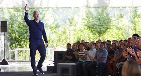 Celebracin en Apple por sus mil millones de iPhones vendidos en todo el mundo